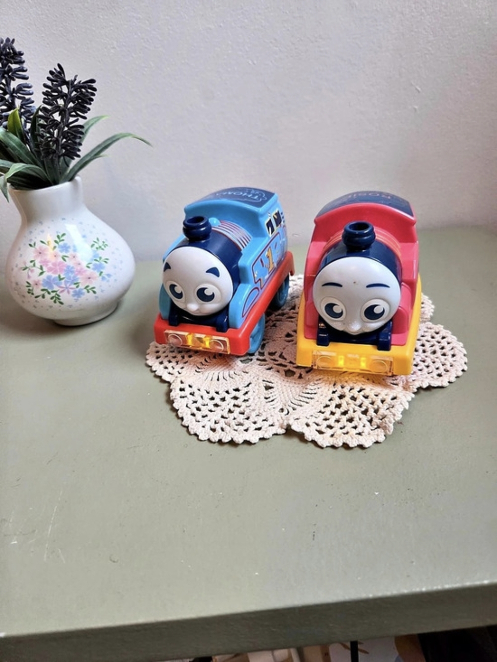 Thomas & Friends Thomas Rosie Talking Trains Set of 2 French Version
